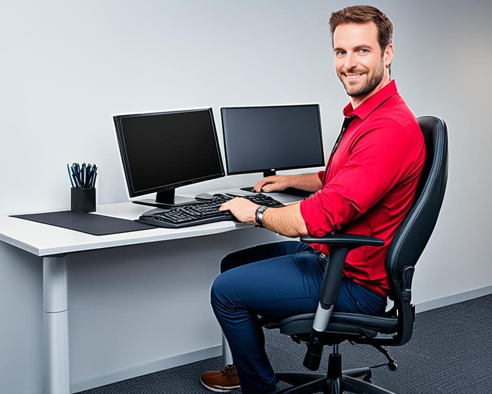 Wat zijn eenvoudige aanpassingen voor een ergonomische werkplek?