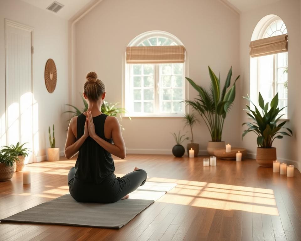 Ademhalingsoefeningen in yoga