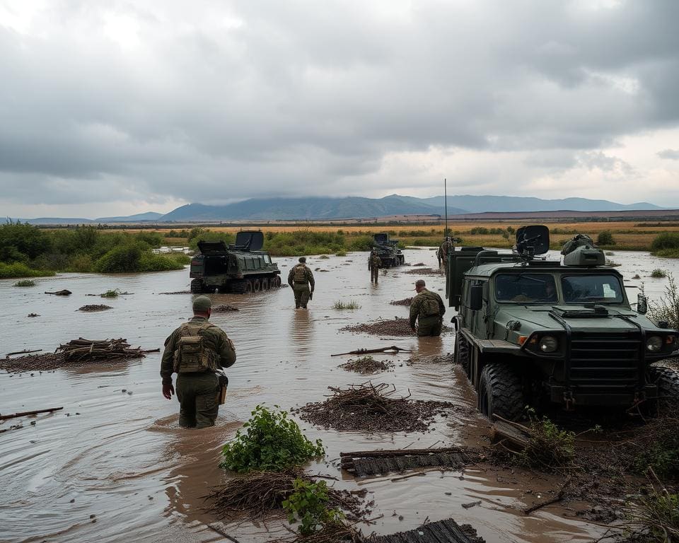 De impact van klimaatverandering op wereldwijde militaire missies