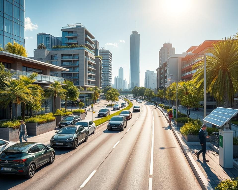 Elektrificatie van voertuigen en groene mobiliteit