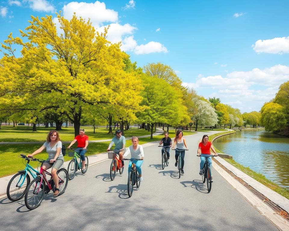 Fietsen voor het milieu