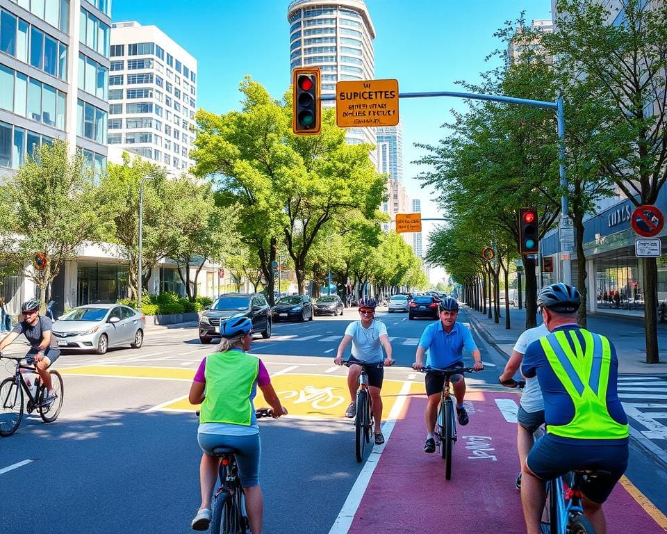 Fietsveiligheid in de stad