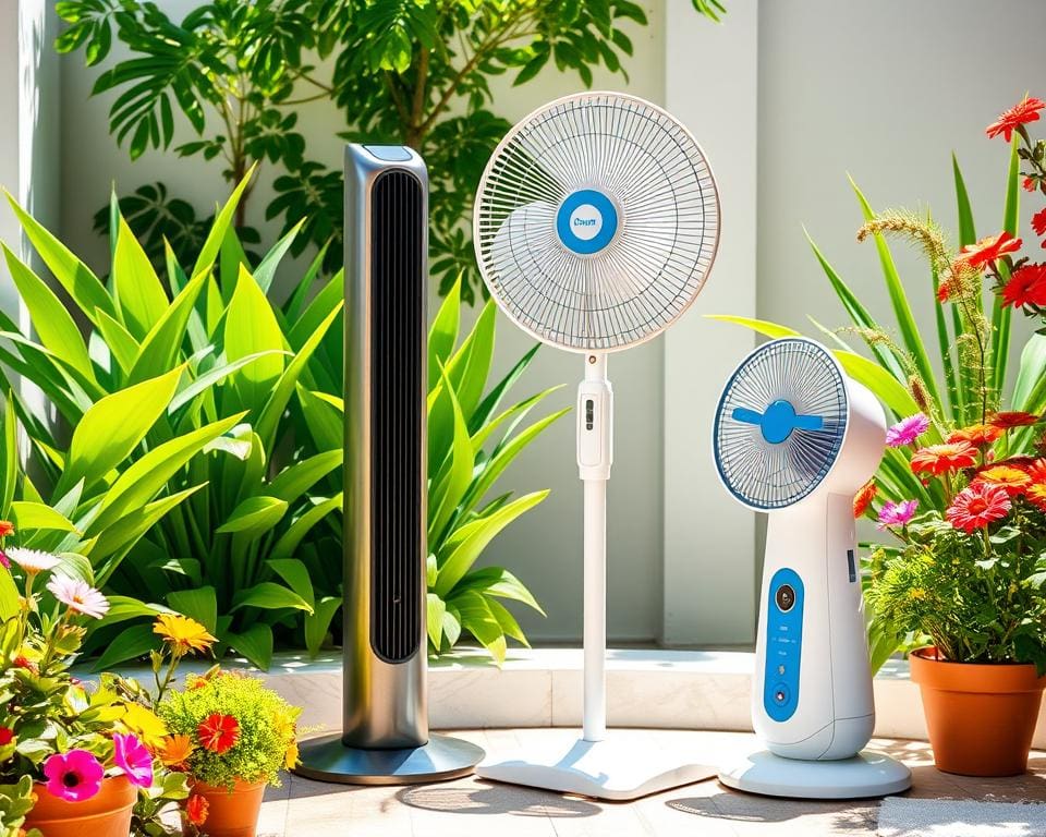 Handige ventilators die je koel houden in de zomer