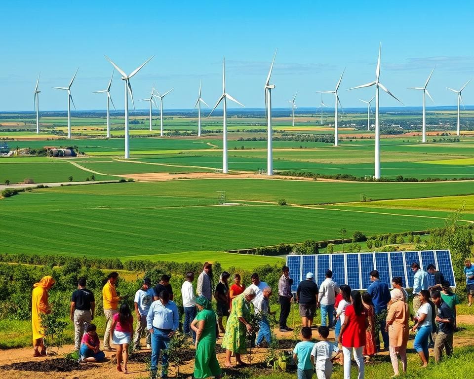 Hoe windenergie de energietransitie ondersteunt