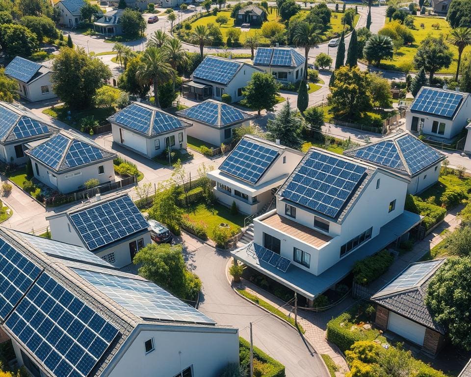 Hoe zonne-energie de toekomst van huizen verandert