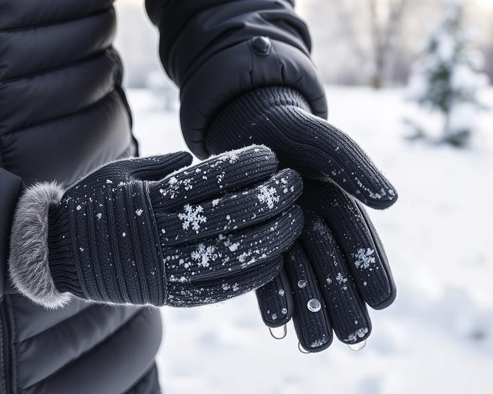 Isolerende handschoenen voor winterse omstandigheden