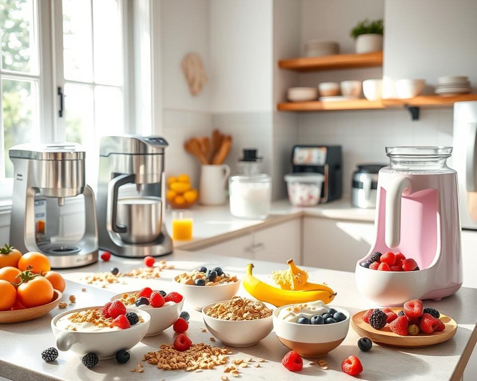 Kies de beste yoghurtmakers voor gezonde ontbijten