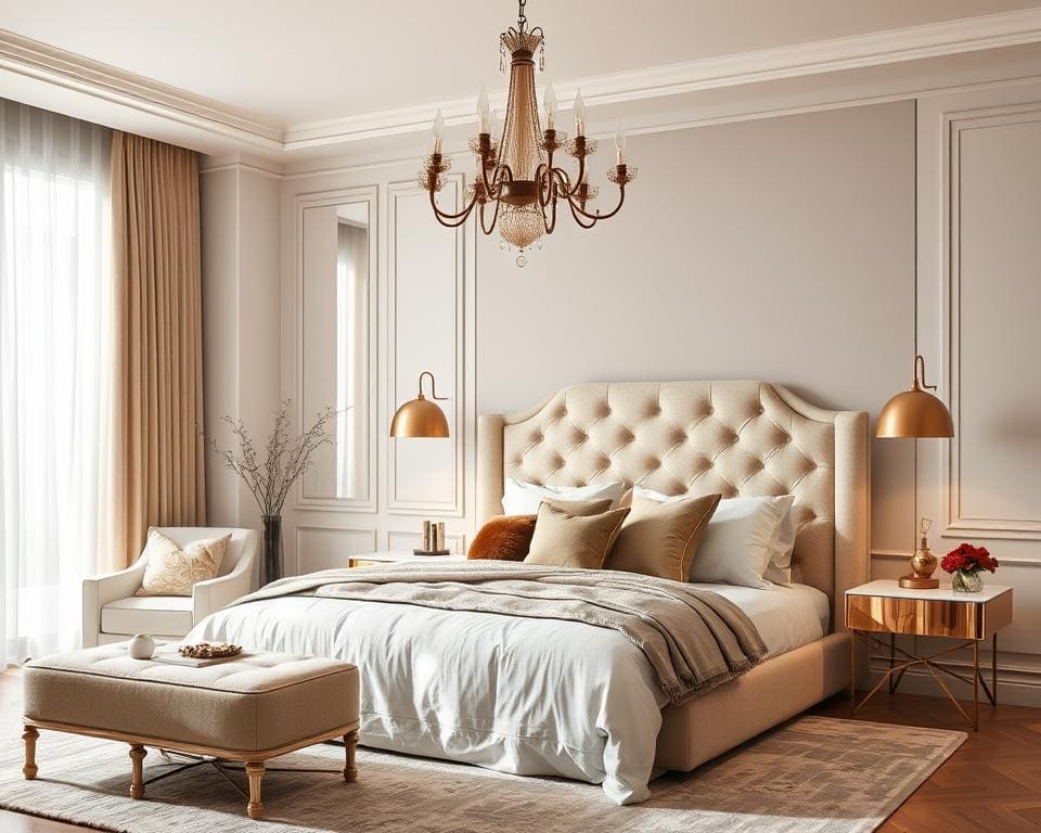 Luxe slaapkamerinspiratie zonder het luxe prijskaartje