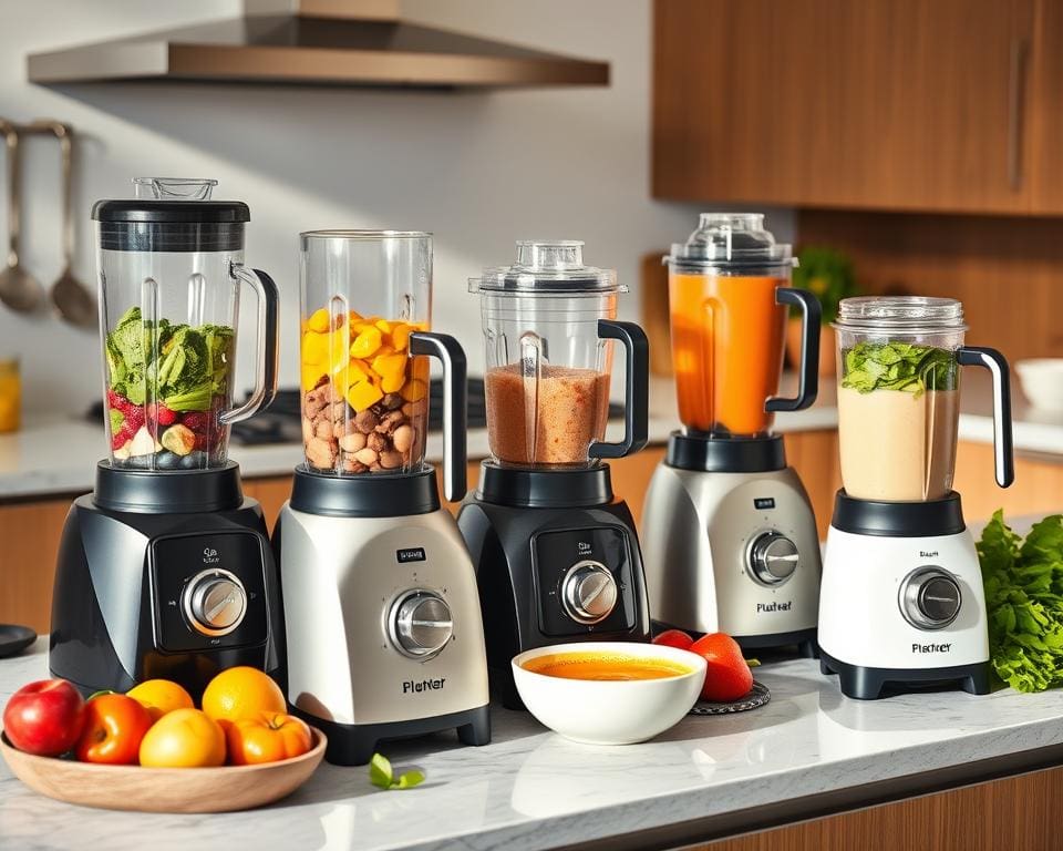 Multifunctionele blendermachines: Smoothies, soepen en meer