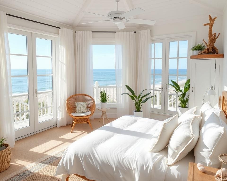 beach house slaapkamer