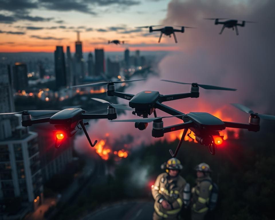 drones bij crisisbeheer