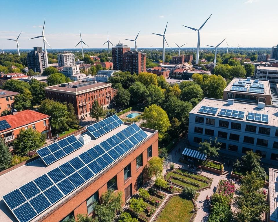 duurzame energie in stedelijke omgevingen