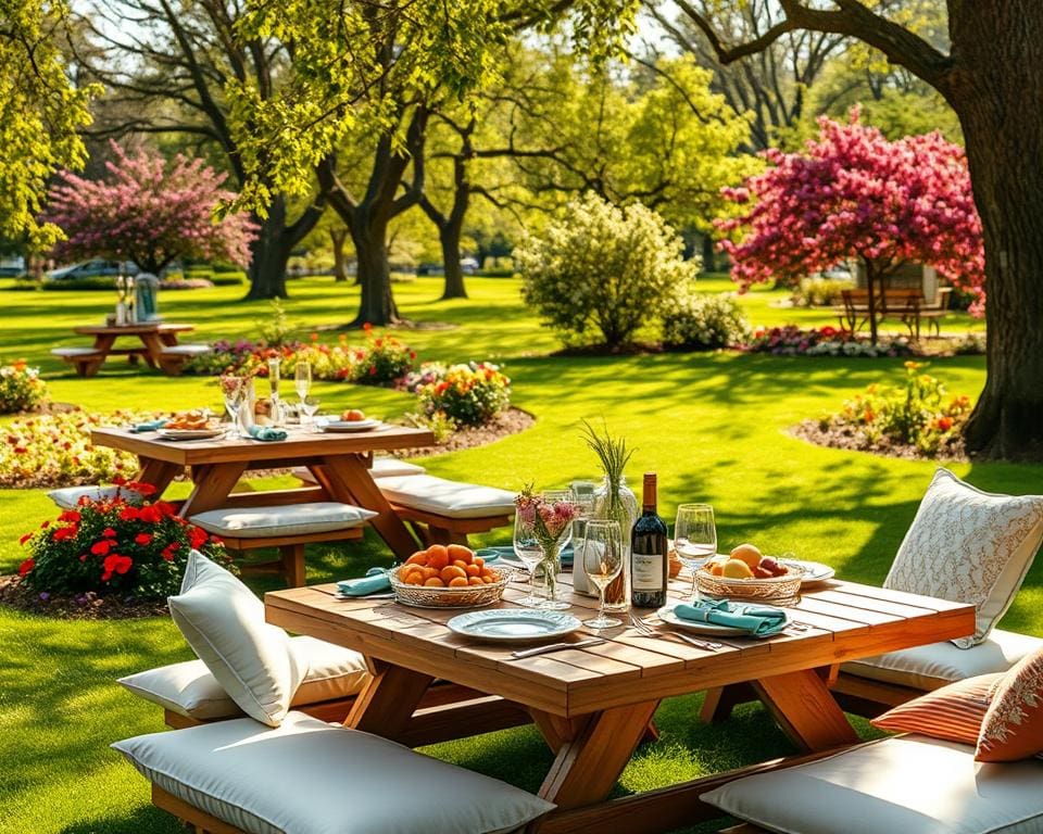 luxe picknicktafels voordelen