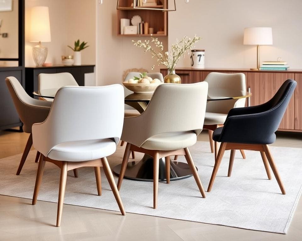 moderne eetkamerstoelen voor optimaal comfort