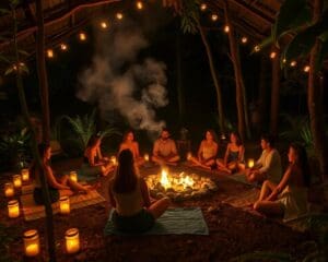 De voordelen van Ayahuasca in een rustige groepssetting