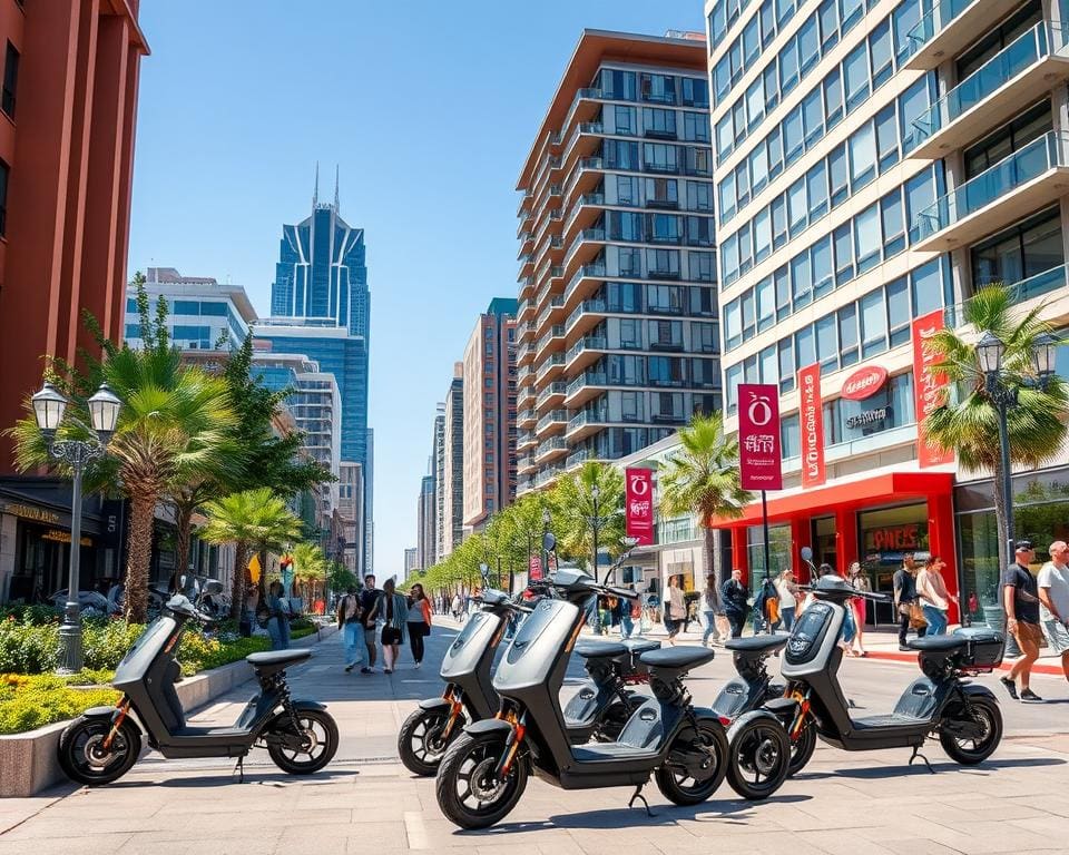 Elektrische scooters: Innovatief vervoer voor stedelingen