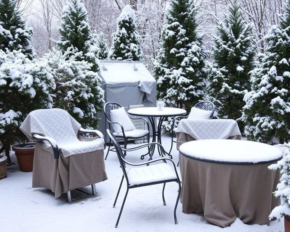 Hoe Zorg Je voor Je Tuinmeubels Gedurende de Winter?