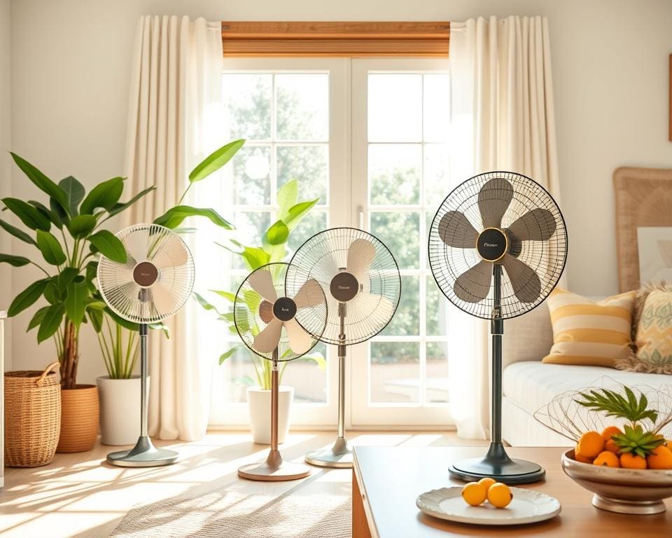 Tafelventilators voor een frisse bries tijdens warme dagen