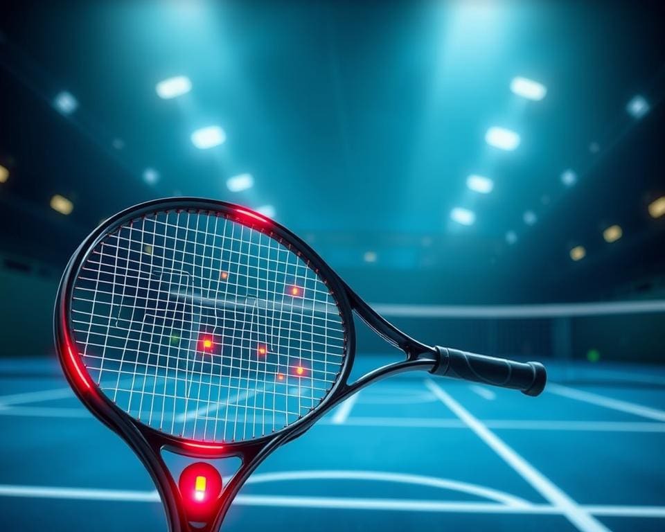 snelheidssensoren in connected tennisracket