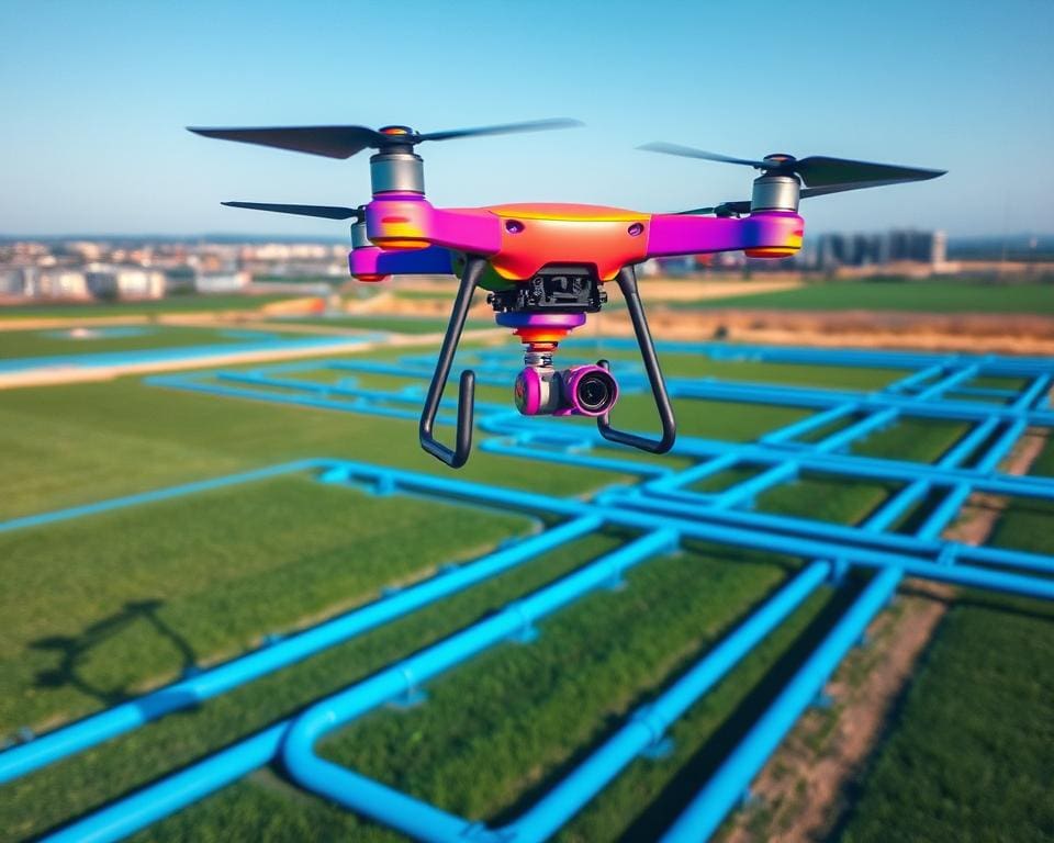 voordelen van drones bij opsporen waterlekken