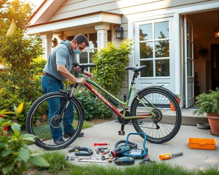 Betaalbaar fiets onderhoud: Reparatie aan huis voor €6,50.