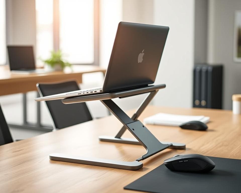 Laptopstandaards met verstelbare hoek voor ergonomie