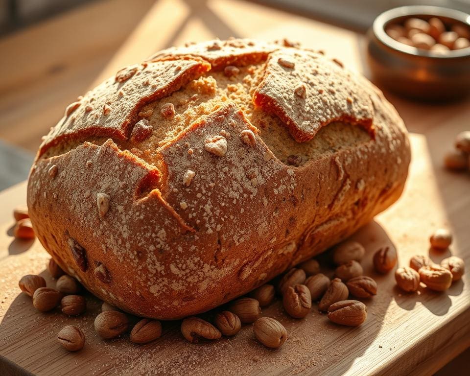 Roggebrood met noten en een vleugje kaneel