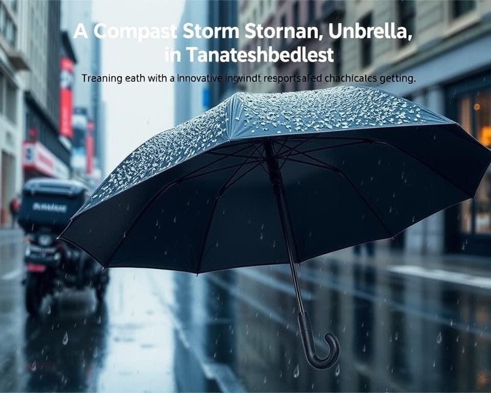 compacte stormparaplu