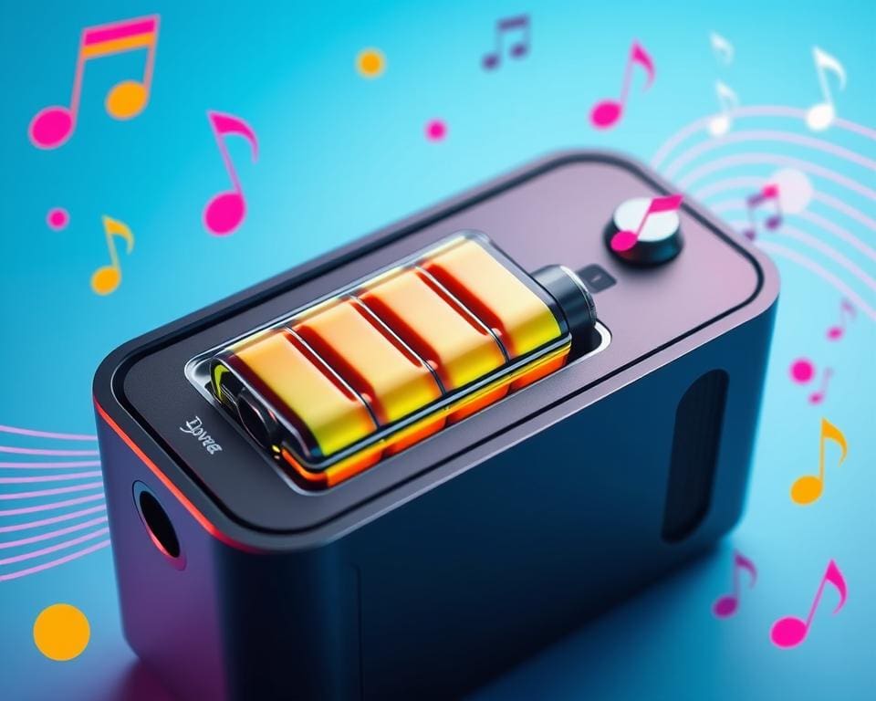 wat maakt flexibele batterijen nuttig voor draagbare muziekapparatuur?