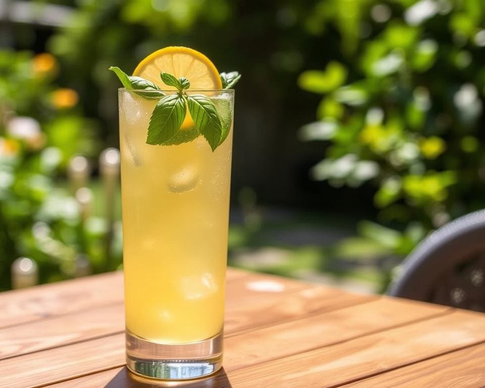 Lemon Basil Spritz: Een cocktail met een frisse twist