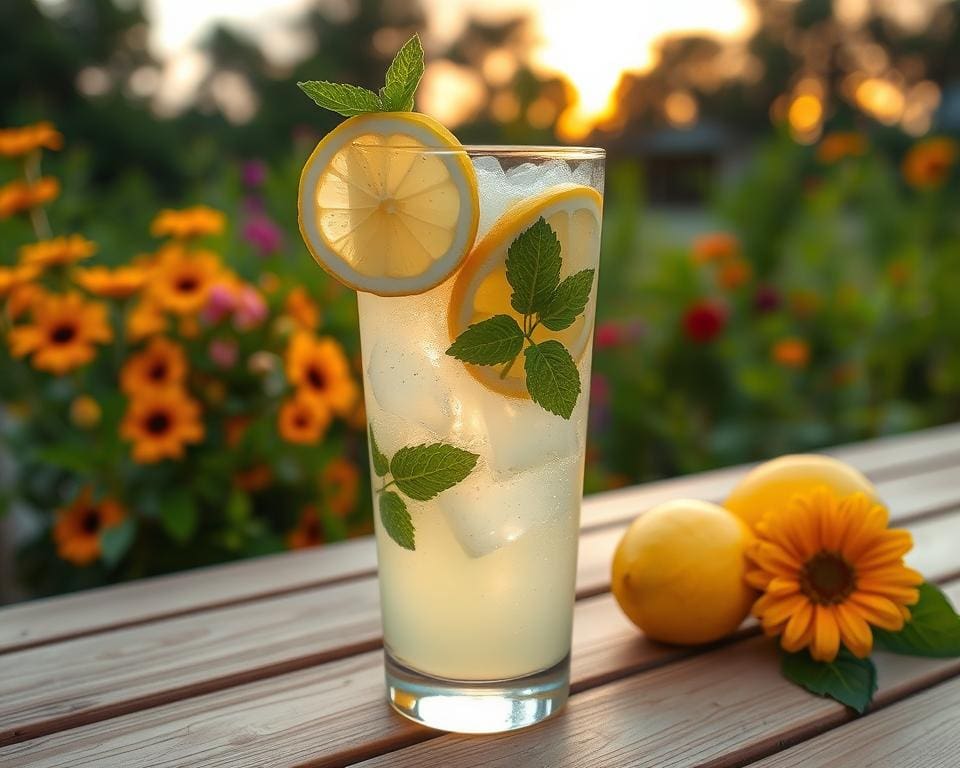 Lemon Mint Punch perfect voor zomerse gelegenheid