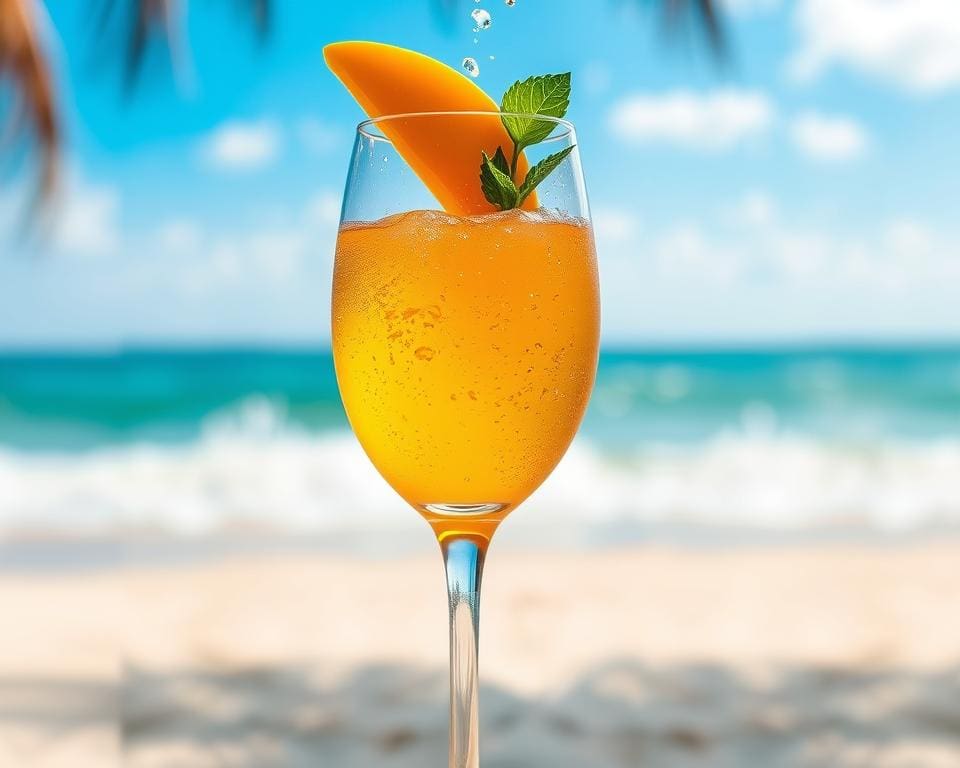 Mango Bellini: Bubbels met een tropische twist