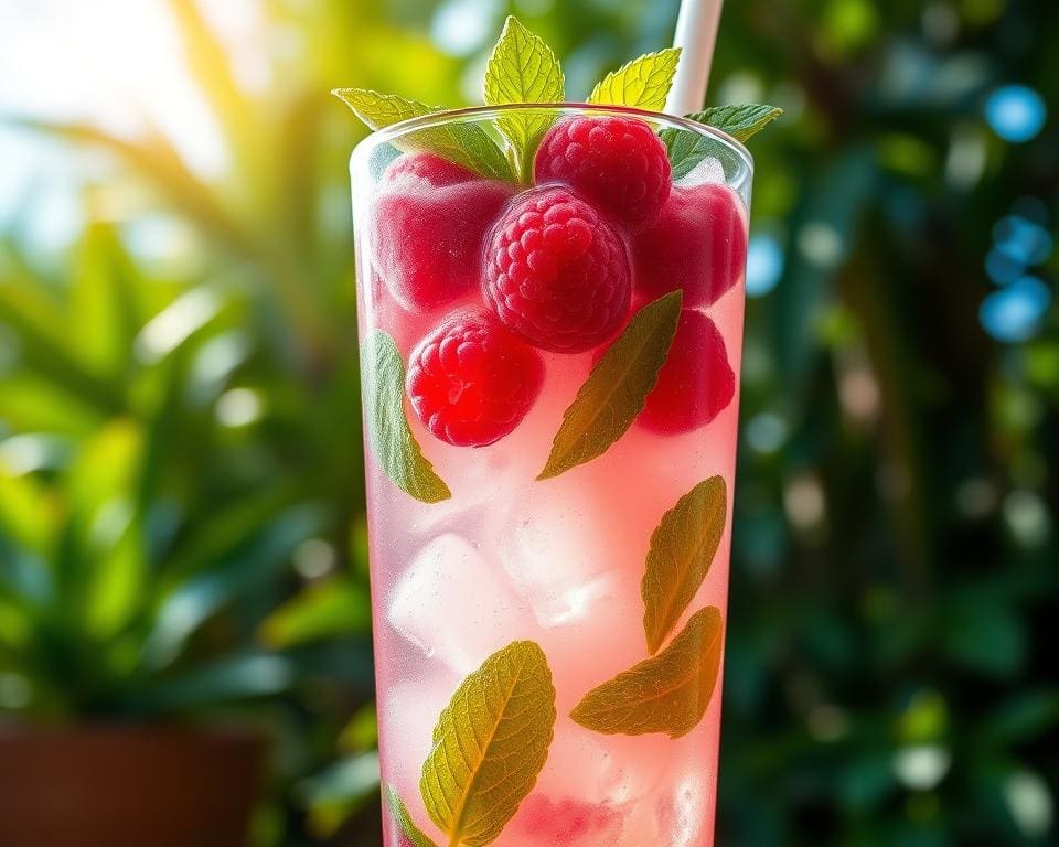 Raspberry Mojito: Verfrissend en fruitig