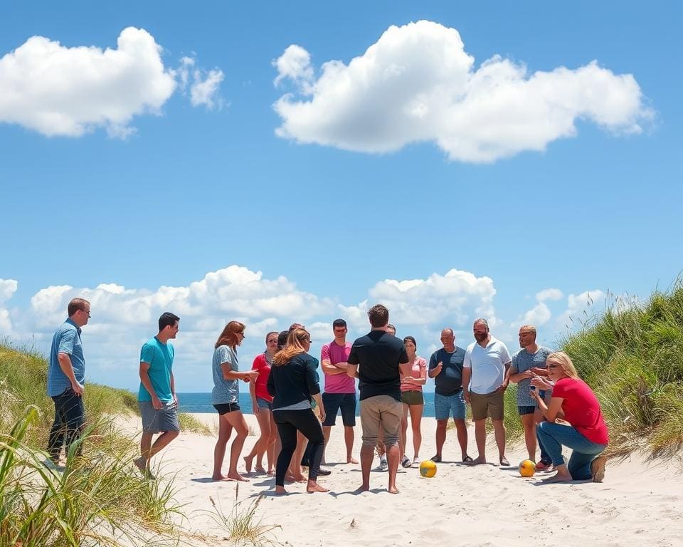 bedrijfsuitje Schiermonnikoog