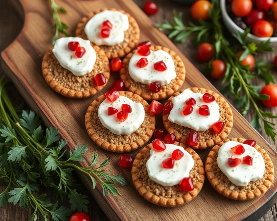 roomkaas snack ideeën