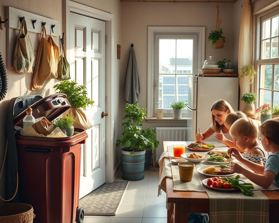 Duurzaamheid bevorderen in het huishouden