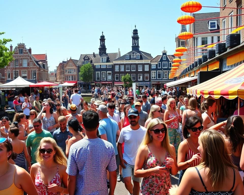 festival sfeer Nederland