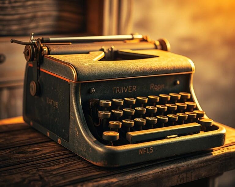 Wat maakt een vintage typemachine een nostalgisch cadeau?