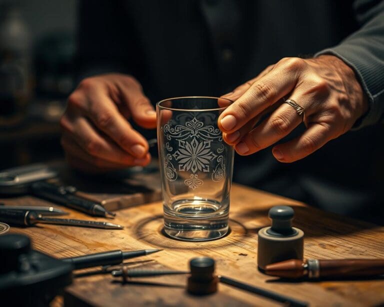 Welke technieken worden gebruikt voor glas graveren?