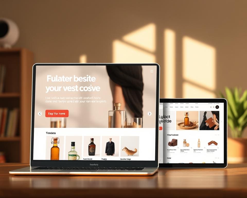 gebruiksvriendelijke webshop