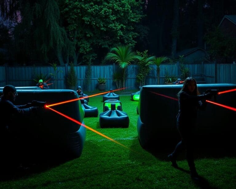 Hoe organiseer je een lasergame toernooi in je achtertuin?