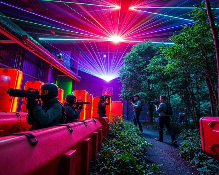 Is lasergamen leuker binnen of buiten?