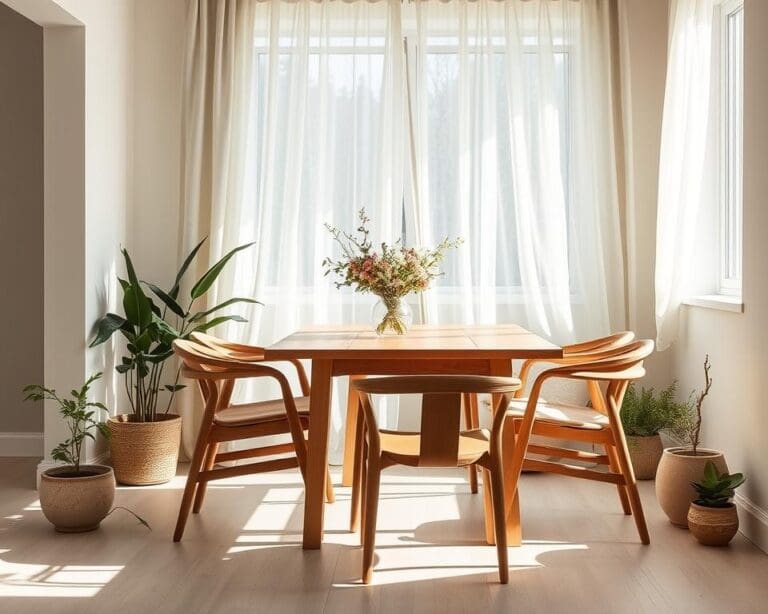 Japandi eetkamerstoelen voor een serene eethoek