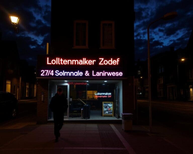 Slotenmaker Deurne helpt ook 's avonds en in het weekend