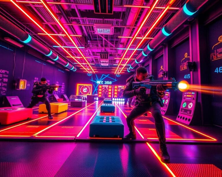 Welke spellen kun je spelen met een lasergame set?