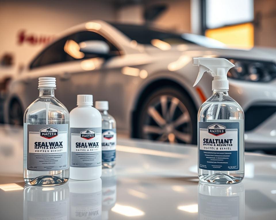 wax en sealants voor autolak bescherming