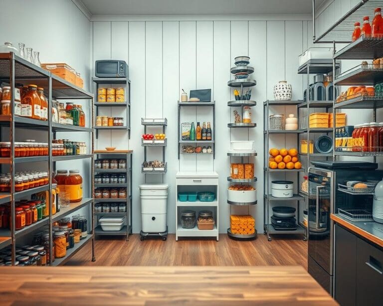 Wat zijn slimme opbergtrucs voor de keuken?