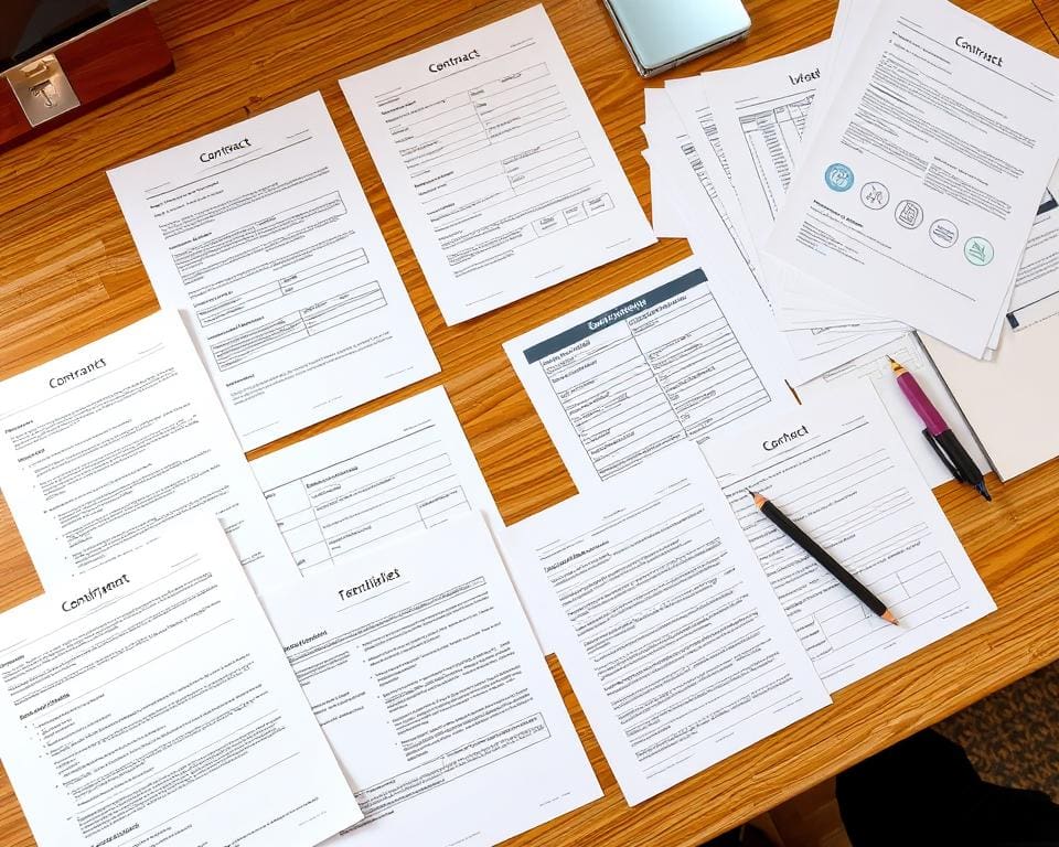 documenten voor offerteaanvraag