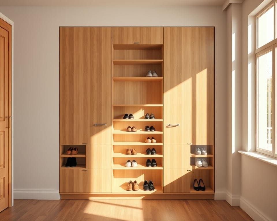 schoenenkast ontwerpen