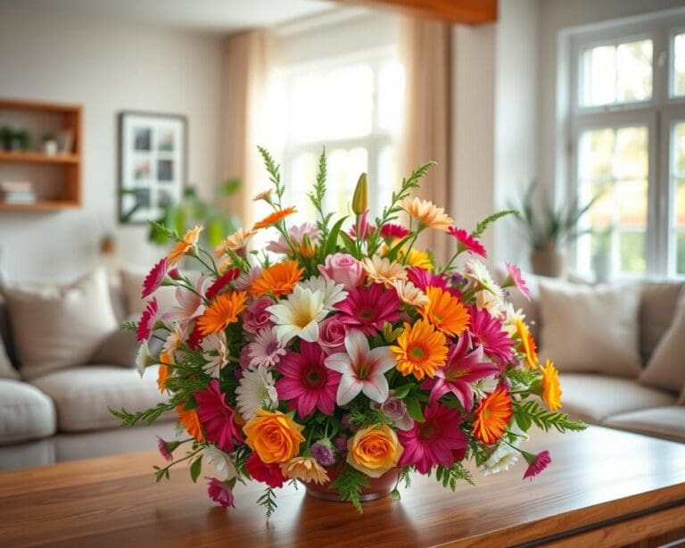 Bloemen zorgen voor instant gezelligheid in huis